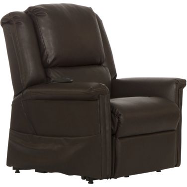 Elsie Power Lift Lay Flat Recliner In Chocolate
