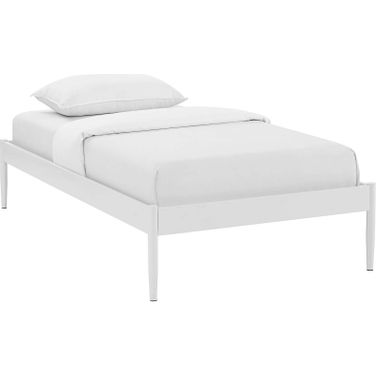 Elsie White Twin Bed Frame