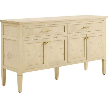 Elysian 62 Inch Wood Sideboard In Bleached Burl