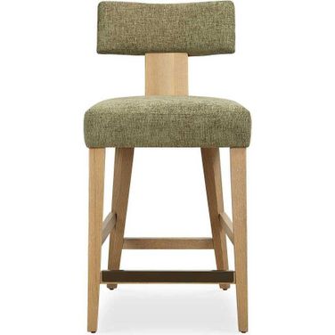Elysian Moss Counter Stool In Brown and Green