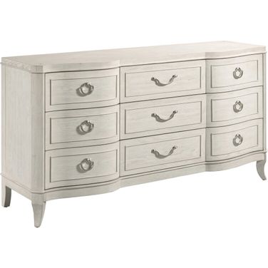 Harmony Emelie Nine Drawer Dresser In Eggshell