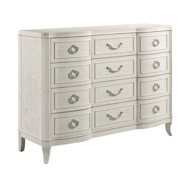 Harmony Emelie Twelve Drawer Dresser In Eggshell