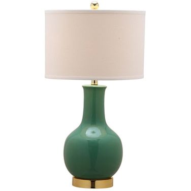 Emerald 27.5 Inch Ceramic Paris Lamp