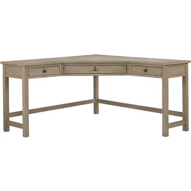 Emerson Corner Desk In Light Elm