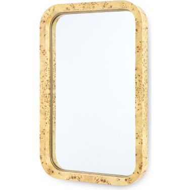 Emil Mirror In Burl