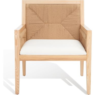 Emilio Woven Accent Chair In Natural