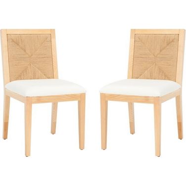 Emilio Woven Dining Chair In Natural