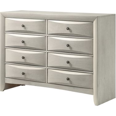 Emily Dresser 8 Drawers In White