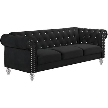 Emma Black Sofa