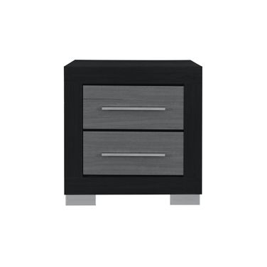 Emma Nightstand In Black and Grey