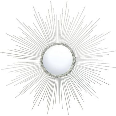 Emme Silver Sunburst Mirror