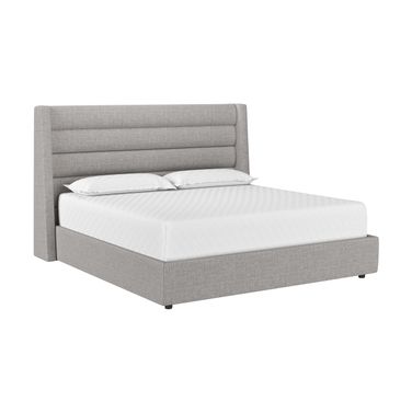 Emmit King Platform Bed In Marble
