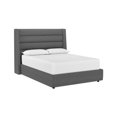 Emmit Queen Platform Bed In Quarry