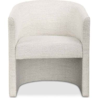 Encompass Fabric Dining Chair In White