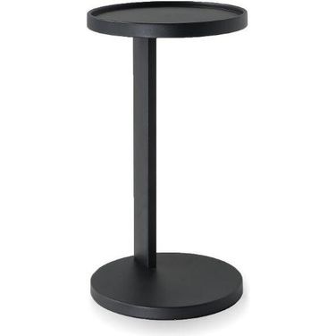End Table Rookie Matte Black Aluminum