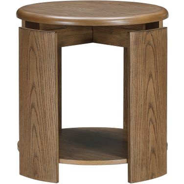 Ellis End Table In Brown