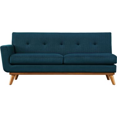 Engage Azure Left-Arm Loveseat