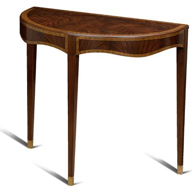 English Console Table In Mahogany