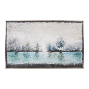 English Morning In Teal and Gray