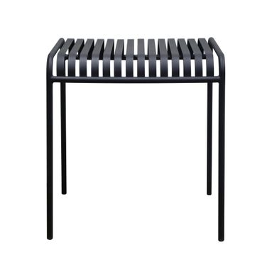 Enid 28 Inch Outdoor Table In Black
