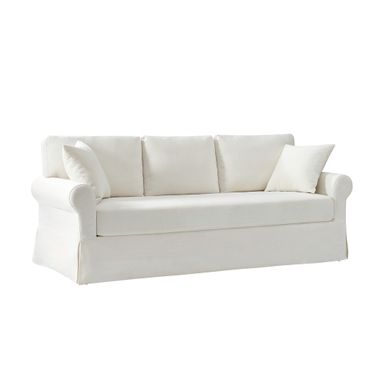 Enrico Slipcovered Sofa In Ivory