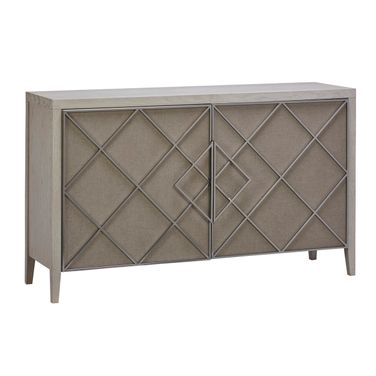 Ensemble Credenza In Ensemble and Matte Nickel