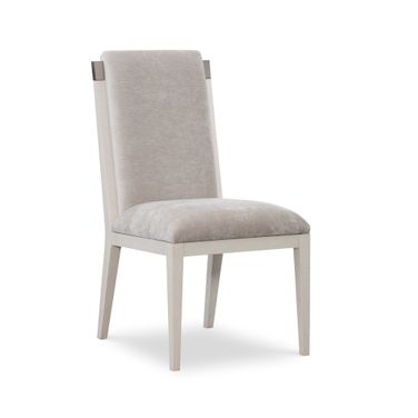 Ensemble Side Chair In Silver/Ensemble/Matte Nickel