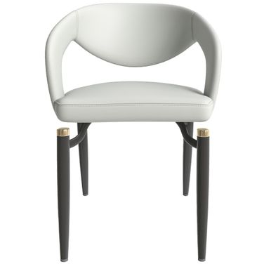 Entice Modern Dining Chair In Grey