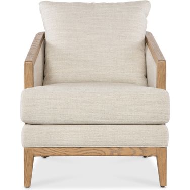 Enveyed Stationary Chair In Beige