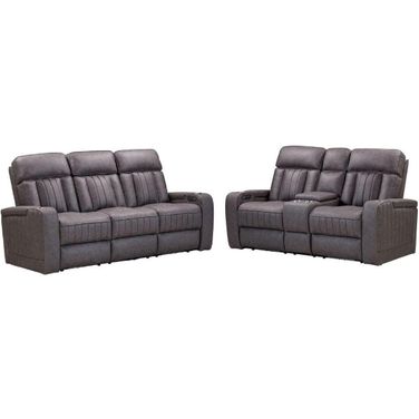 Equinox Living Room Set In Mercury