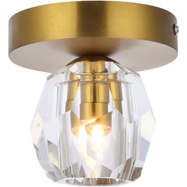 Eren 1 Light Gold Flush Mount