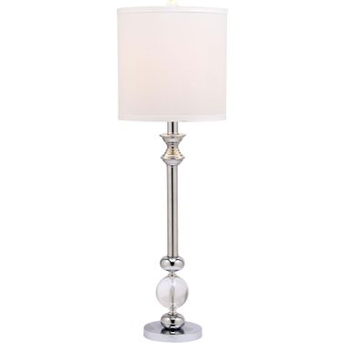 Erica 31 Inch Crystal Crystal and Iron Table Lamp with Usb Port Set of 2
