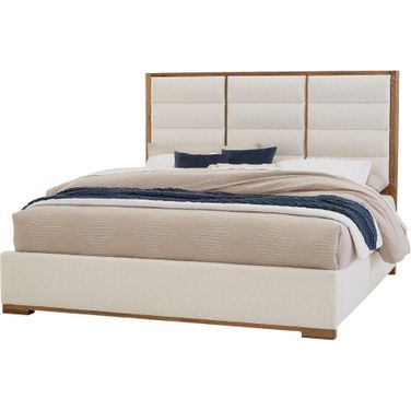 Erin's King Upholstered Bed In White