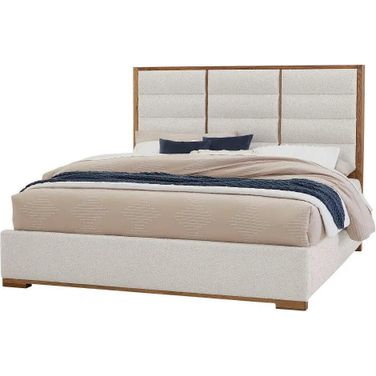 Erin's Queen Upholstered Bed In Oatmeal