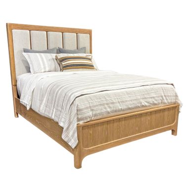 Escape Queen Panel Bed In Light Brown