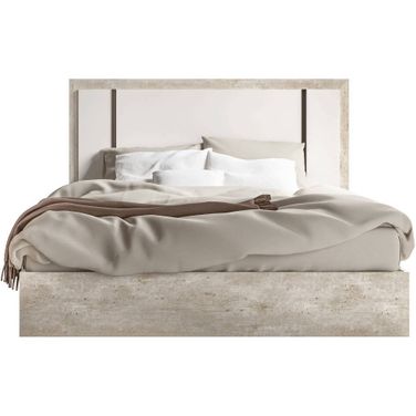 ESF Status Italy Treviso White Grey King Bed