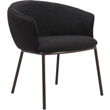 Essen Dining Chair In Black and Bronze