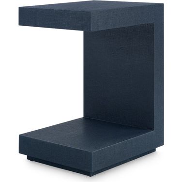 Essential Side Table In Blue Steel