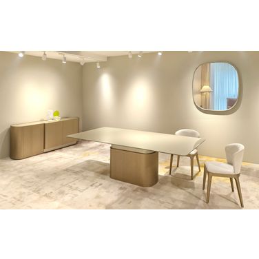 Essenza Dining Room Set In Champagne