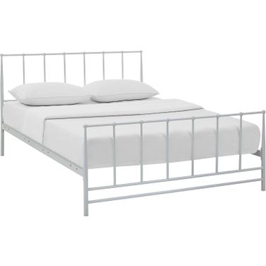 Estate White King Bed