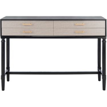Estella 4Drw Console Table in Black