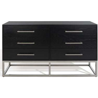 Estelle Dresser In Black and Silver