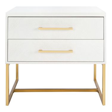Estelle Nightstand in White