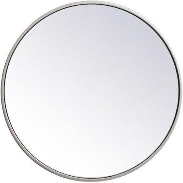 Eternity Silver Round Mirror MR4821S