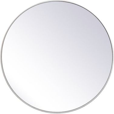 Eternity Silver Round Mirror MR4839S