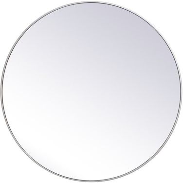 Eternity Silver Round Mirror MR4845S