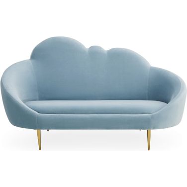 Ether Cloud Settee In Rialto Sky