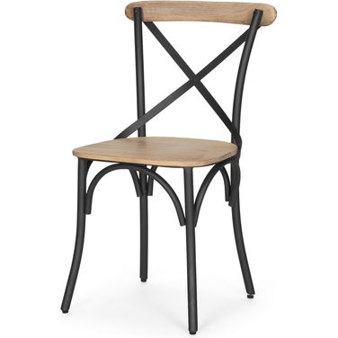 Etienne Dining Chair In Light Brown