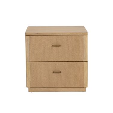 Etienne Nightstand In Rustic Oak