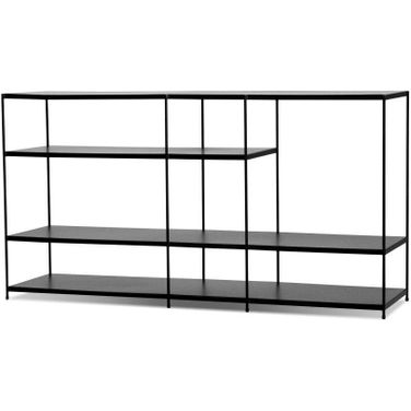 Etta Metal Shelves With Metal Frame Bar Rack